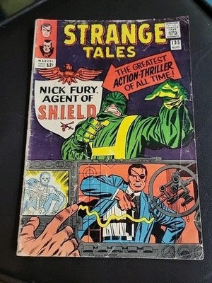 1965 Marvel Strange Tales #135 Comic Book 1st Shield Nick Fury Low Grade