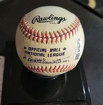 Mike Schmidt Signed Rawlings Official National League Baseball JSA COA PHILLIES