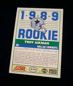 1989 Score - #270 Troy Aikman (RC) Ex/Mt