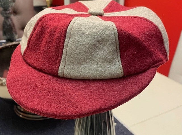 Antique Vintage circa. 1890s-1904 Small Bill Wool Baseball Cap