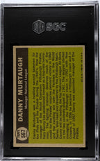 1961 Topps Baseball All-Star Danny Murtaugh #567 High Number SGC 6.5 Ex/Mt+