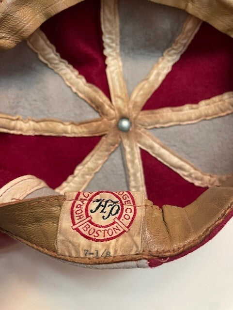 Antique Vintage circa. 1890s-1904 Small Bill Wool Baseball Cap