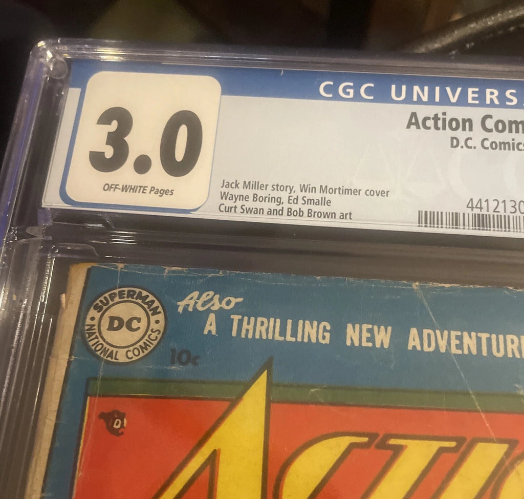 ACTION COMICS #171 CGC 3.0 Superman 1952