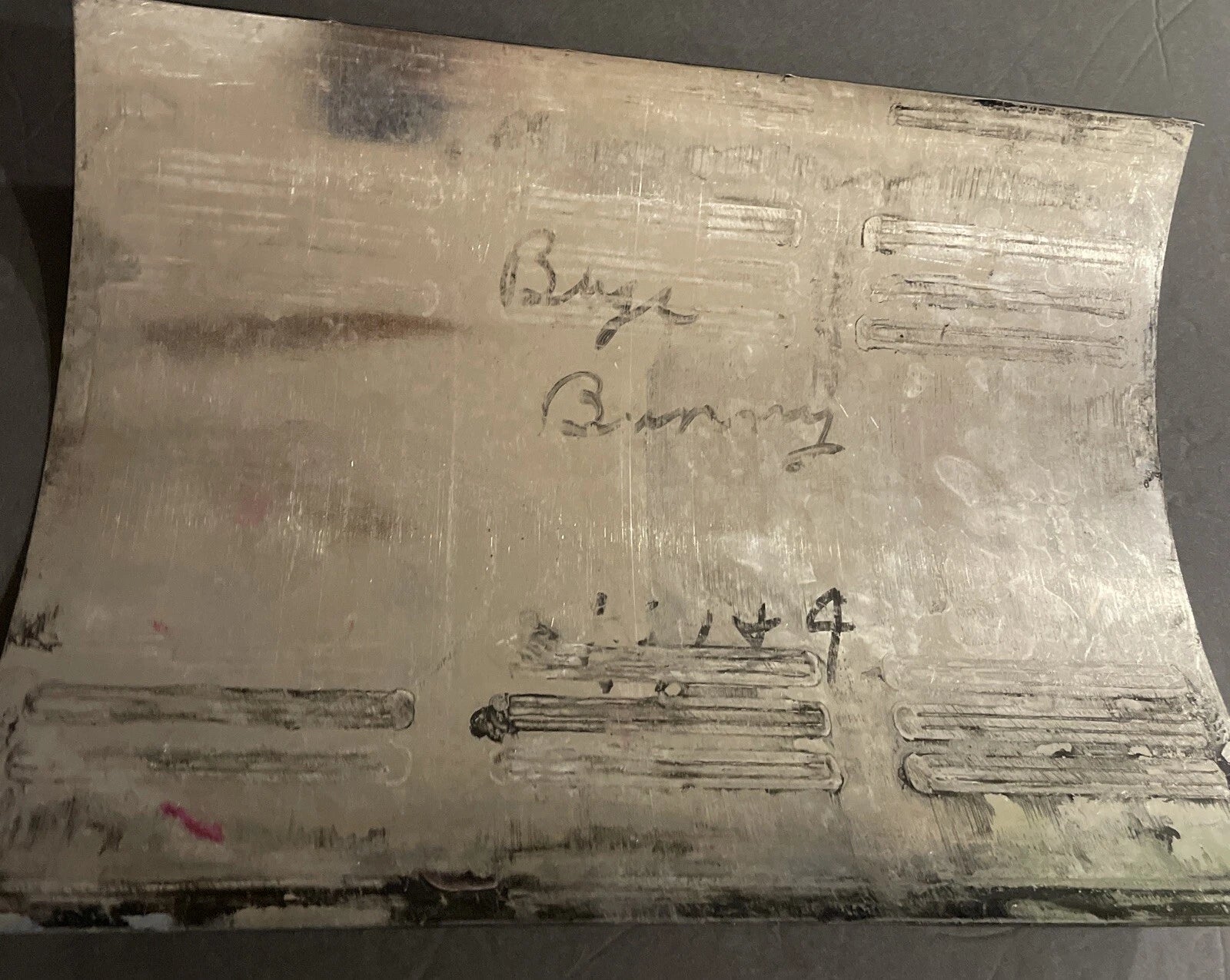 Bugs Bunny #222 1980 Original Cover Art Comic Book Printing Plate
