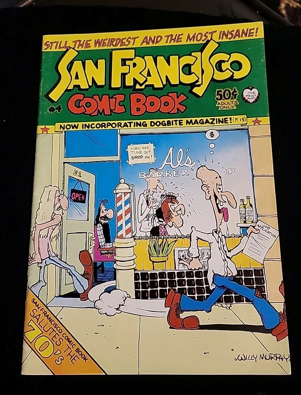 SAN FRANCISCO Comic Book #4 Underground Comix 1973