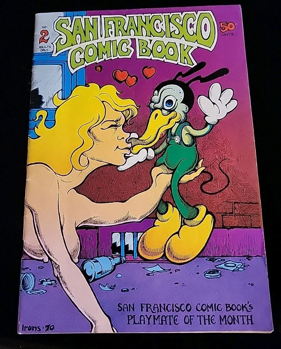 San Francisco Comic Book No. 2 1970 Vol. 1 No. 2 Greg Irons Cover Art FN 7.5