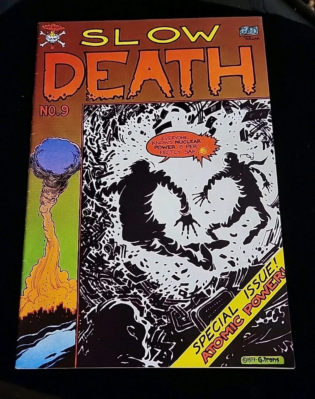 Slow Death #9 Underground Comic Greg Irons Tim Boxell 1st Print Comix