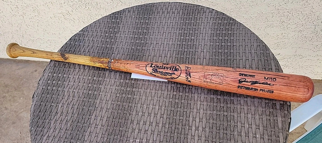 Jason Kendall Pittsburgh Pirates Game Used Bat  Cracked 1996-2003