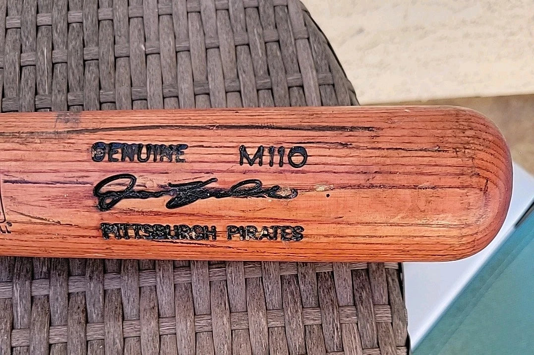 Jason Kendall Pittsburgh Pirates Game Used Bat  Cracked 1996-2003