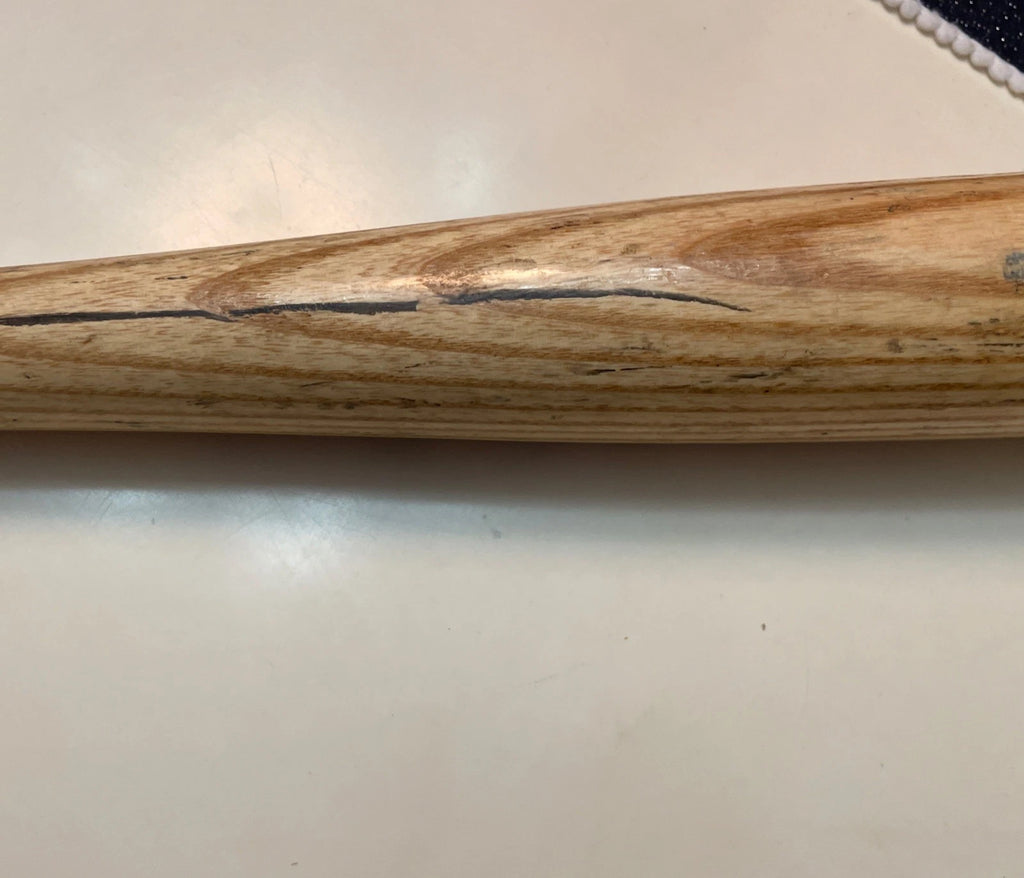 Jason Jennings Baseball Bat Game Used Louisville Slugger Genuine S329 Colorado