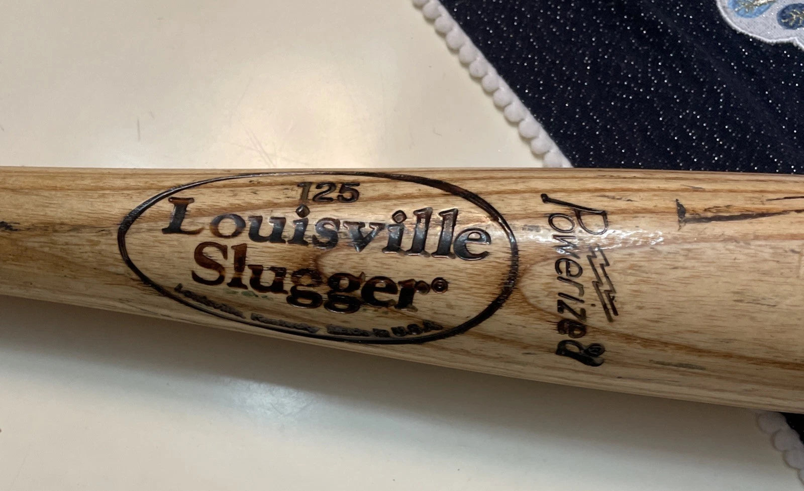 Jason Jennings Baseball Bat Game Used Louisville Slugger Genuine S329 Colorado