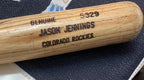 Jason Jennings Baseball Bat Game Used Louisville Slugger Genuine S329 Colorado