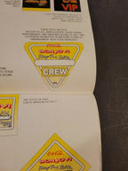 Bon Jovi 1993 Keeping the Faith Genuine Proof Sheet mock ups for Concert Tour