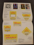 Bon Jovi 1993 Keeping the Faith Genuine Proof Sheet mock ups for Concert Tour