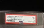 1969 Led Zeppelin Full Ticket Full Rock Legends Fillmore West PSA 5 EX