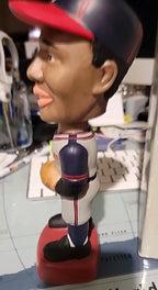 SATCHEL PAIGE MONARCHS SAM Inc Bobble Bobbling Head - Mint In Box #1210