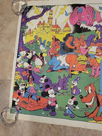 Wally Wood Disneyland Memorial Orgy Poster 1970's Mickey Mouse