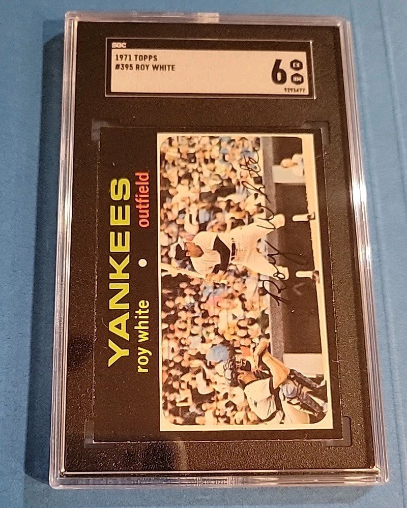 1971 Topps Baseball Set Break #395 Roy White SGC 6 EX-MT