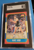 1986 Fleer Basketball Danny Ainge #4 SGC 8 [NM-MT] Newly  Graded