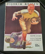 1932 Notre Dame vs USC football program Trojans Win National Championship