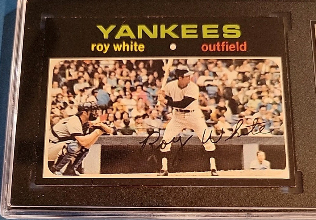 1971 Topps Baseball Set Break #395 Roy White SGC 6 EX-MT
