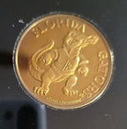 UNCIRCULATED University of Fla. 1996  Silver Coins Proof Set Silver Gold Bronze