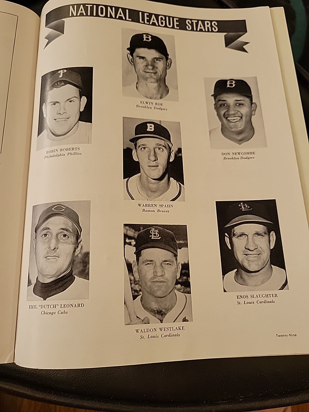1951 MLB BASEBALL ALL STAR GAME PROGRAM EX CONDITION BRIGGS STADIUM DETROIT