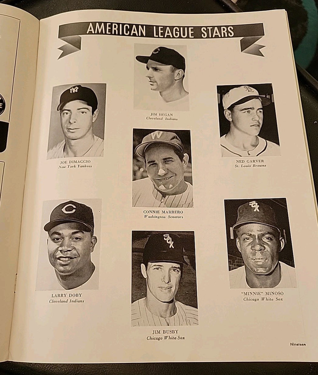 1951 MLB BASEBALL ALL STAR GAME PROGRAM EX CONDITION BRIGGS STADIUM DETROIT