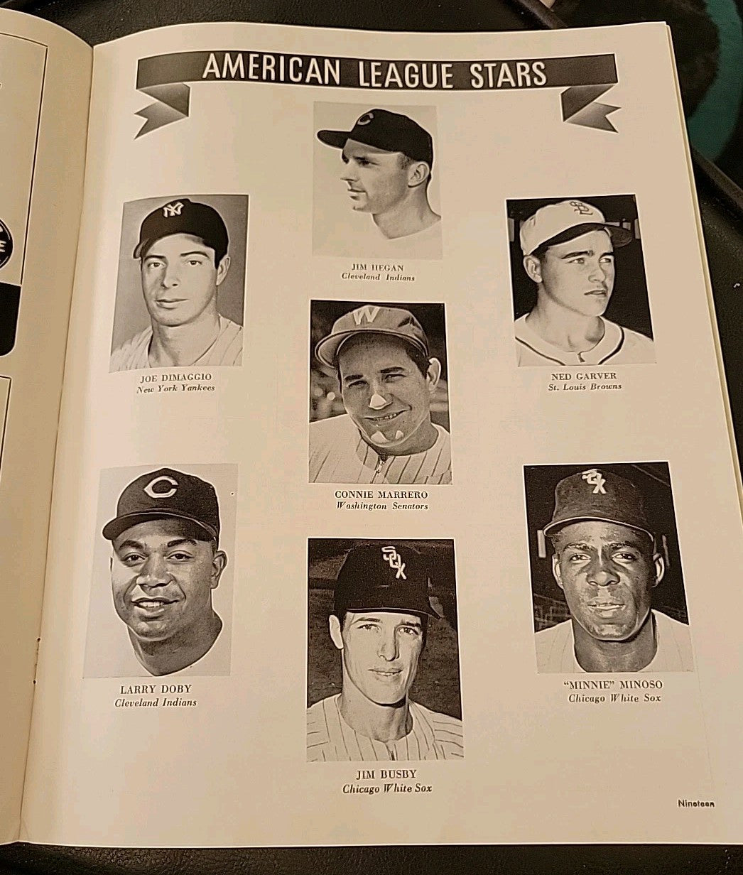 1951 MLB BASEBALL ALL STAR GAME PROGRAM EX CONDITION BRIGGS STADIUM DETROIT