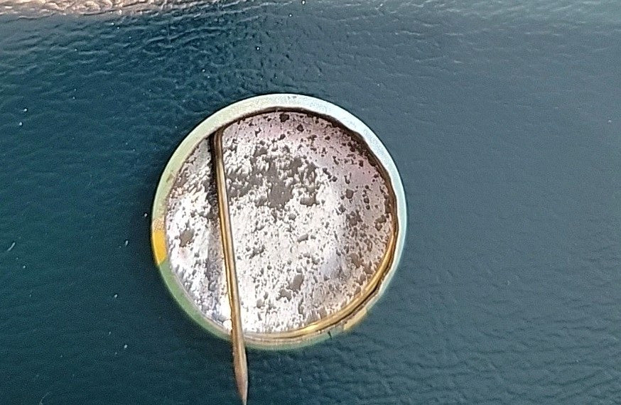 1932 Orbit Gum Baseball PR2 Button Pin Pepper MARTIN  St Louis Cardinals #21 VG