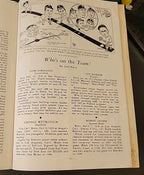 1946 Program  Boston Globe Red Sox AL Champs Mag w/ FULL POSTER Ted Williams