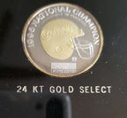 UNCIRCULATED University of Fla. 1996  Silver Coins Proof Set Silver Gold Bronze