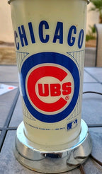 Vintage 1988 Chicago Cubs  Lamp W/Shade & Bulb MLB Licensed Product