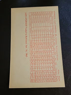 Luis Aparicio 1963 Exhibit  Red Stat Back  Chicago White Sox HOF EX /MT