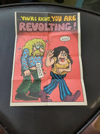 1971 Topps NASTY VALENTINE NOTES trading card poster UNDERGROUND COMIC ART Lot
