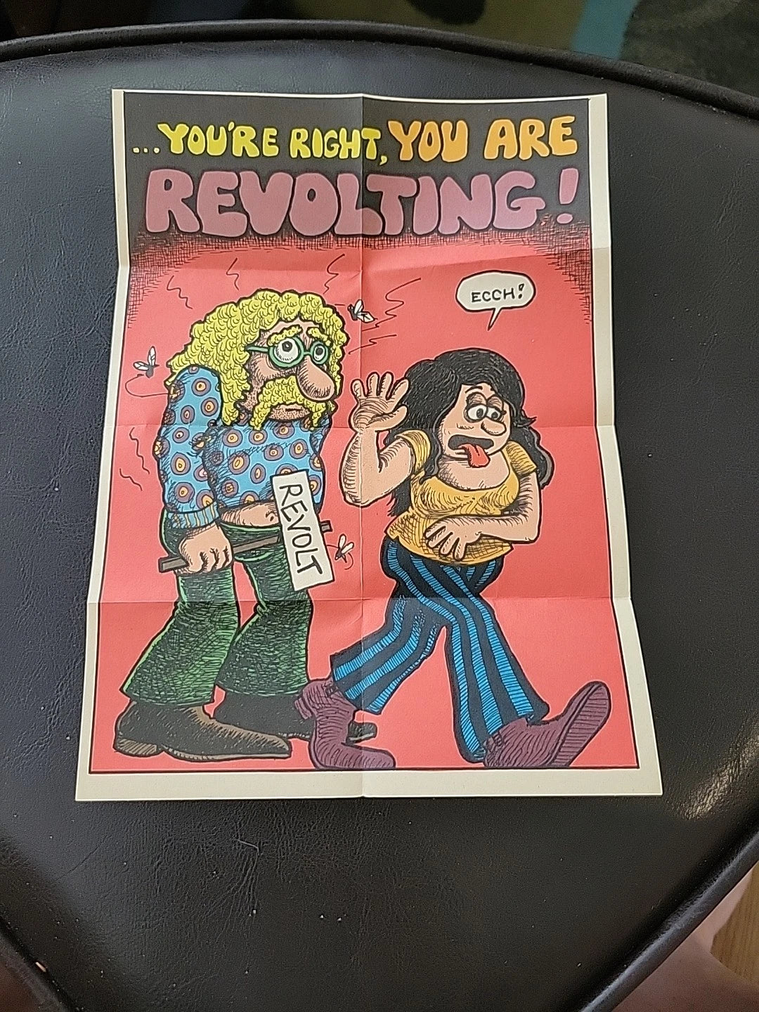 1971 Topps NASTY VALENTINE NOTES trading card poster UNDERGROUND COMIC ART Lot