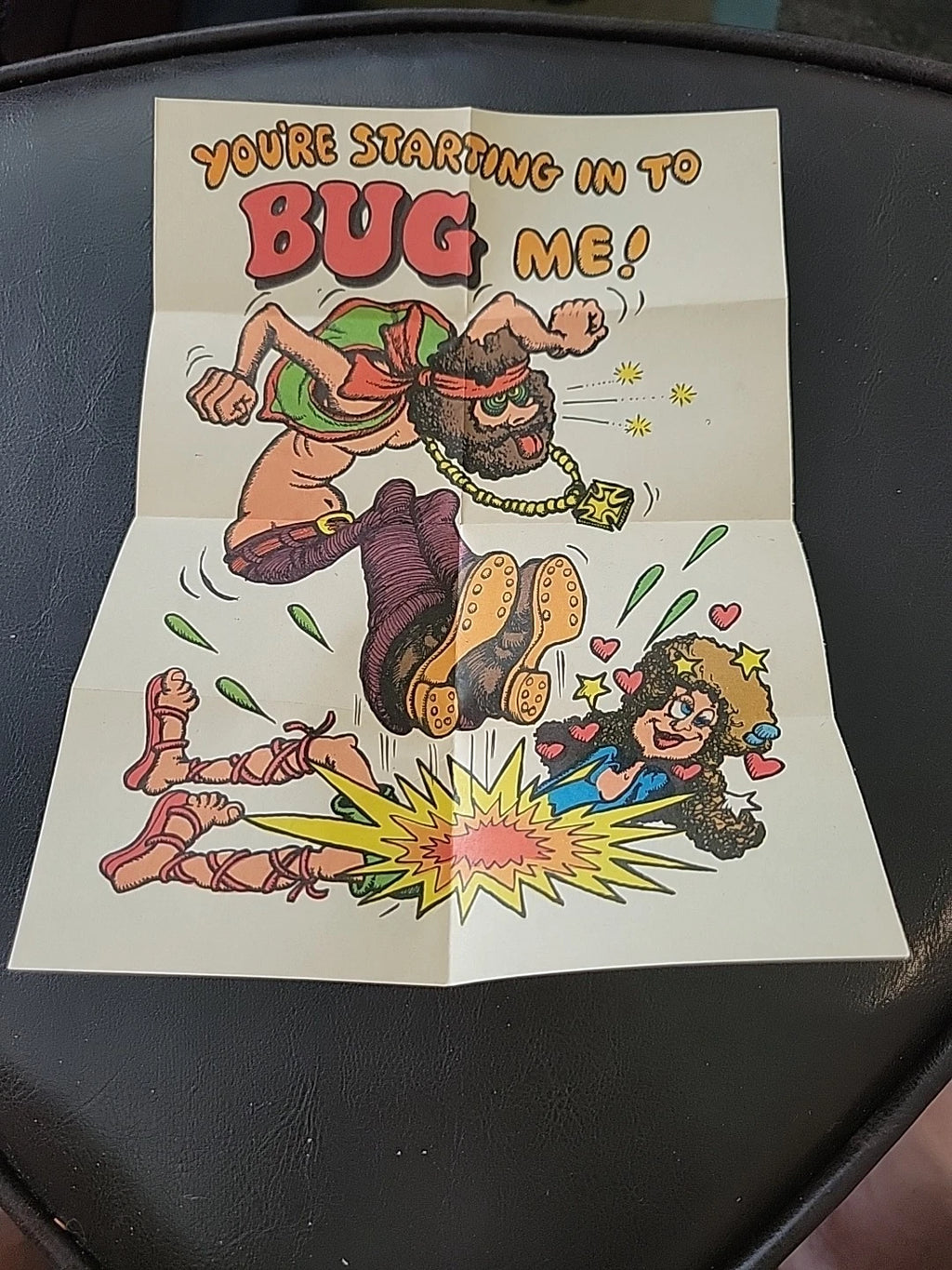 1971 Topps NASTY VALENTINE NOTES trading card poster UNDERGROUND COMIC ART Lot