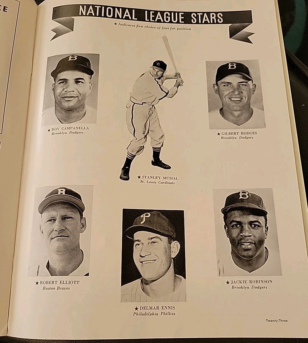 1951 MLB BASEBALL ALL STAR GAME PROGRAM EX CONDITION BRIGGS STADIUM DETROIT