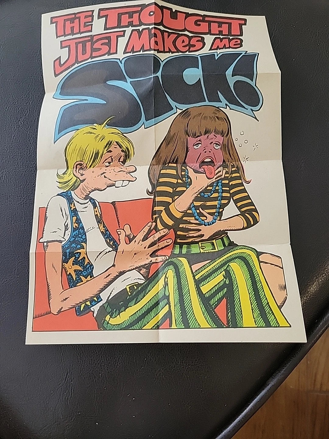 1971 Topps NASTY VALENTINE NOTES trading card poster UNDERGROUND COMIC ART Lot
