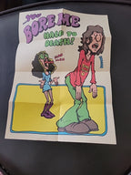 1971 Topps NASTY VALENTINE NOTES trading card poster UNDERGROUND COMIC ART Lot