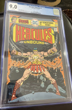 1975 HERCULES UNBOUND #1 CGC 9.0