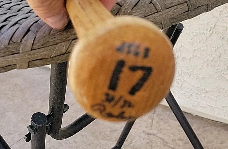 Kazuhisa Ishii Game Used Autographed Bat 2002-2004 Los Angeles Dodgers  COA JSA