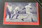 1946 Program  Boston Globe Red Sox AL Champs Mag w/ FULL POSTER Ted Williams