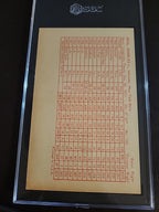 Charlie Neal 1963 Exhibit Red Stats On Back Ex/Mt New York Mets  SGC 6 Ex/Mt