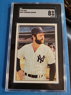 Thurman Munson 1975 SSPC Card New York Yankees #433 SGC 8 Nr/Mt-Mt Newly Graded