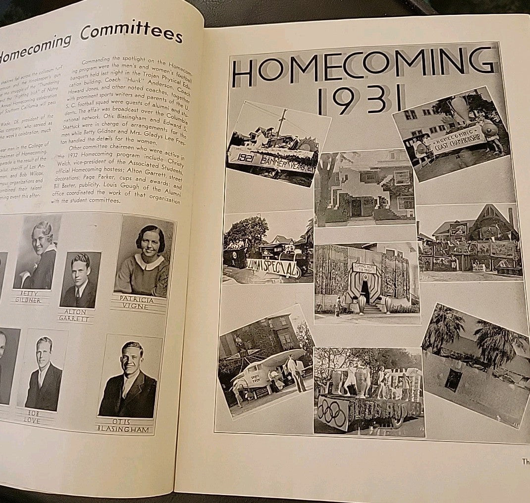 1932 Notre Dame vs USC football program Trojans Win National Championship