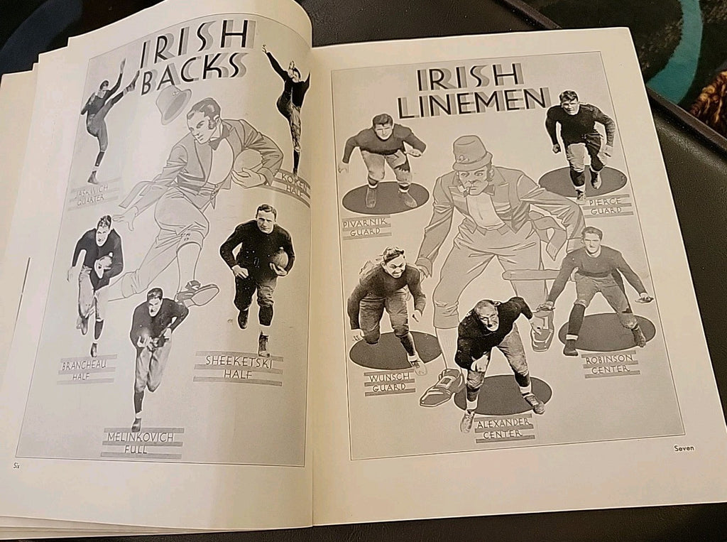 1932 Notre Dame vs USC football program Trojans Win National Championship