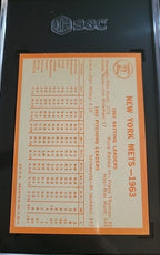 1964 Topps #27 New York Mets Team Card SGC 7 NM Near Mint Well Centered!