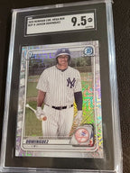 2020 Bowman - Chrome Prospects #BCP-8 Jasson Dominguez (RC) SGC 9.5 Mint+