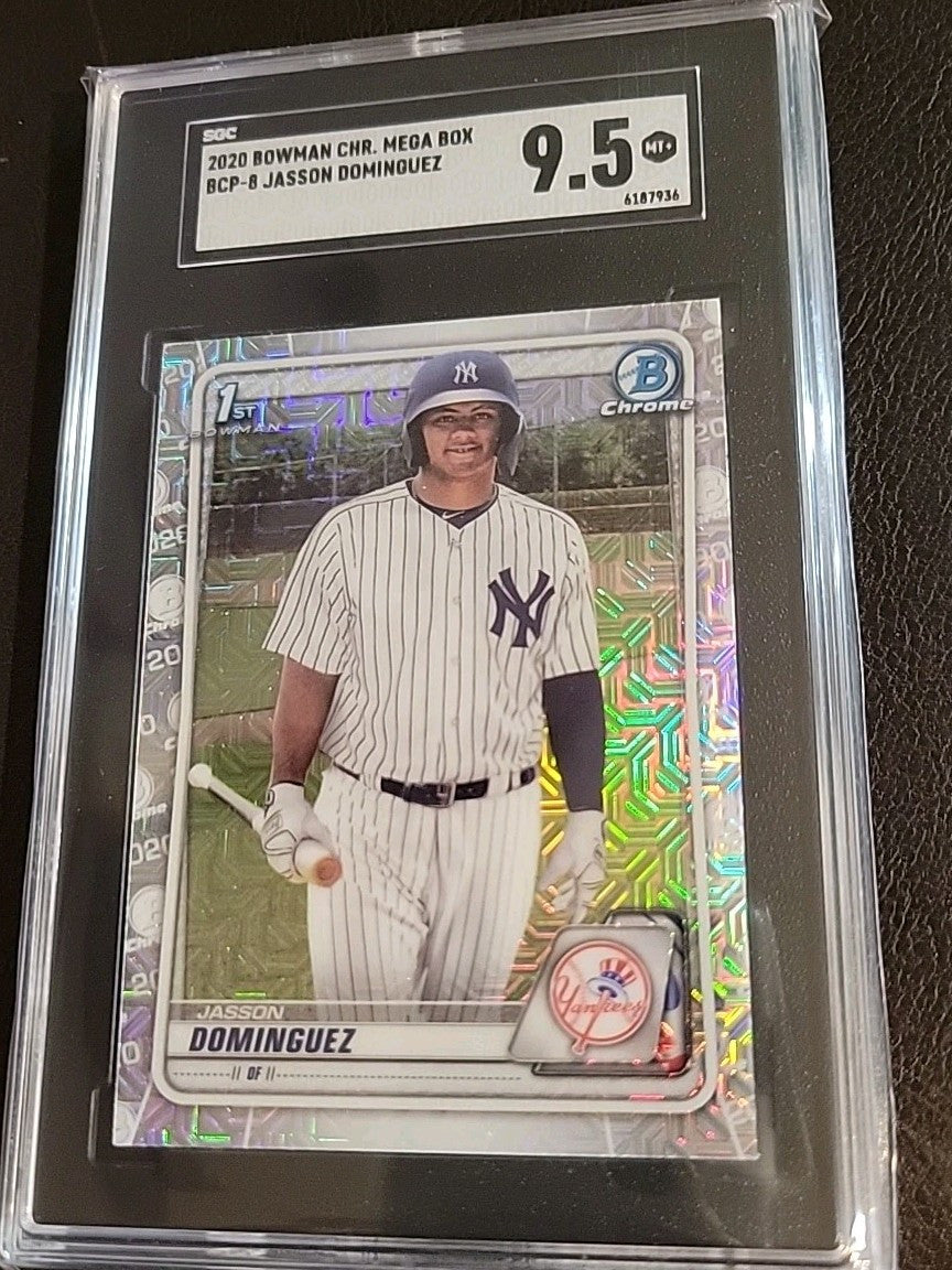 2020 Bowman - Chrome Prospects #BCP-8 Jasson Dominguez (RC) SGC 9.5 Mint+